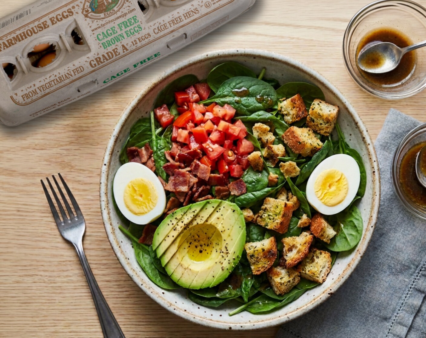 step 4 Drizzle with your favorite dressing and enjoy!