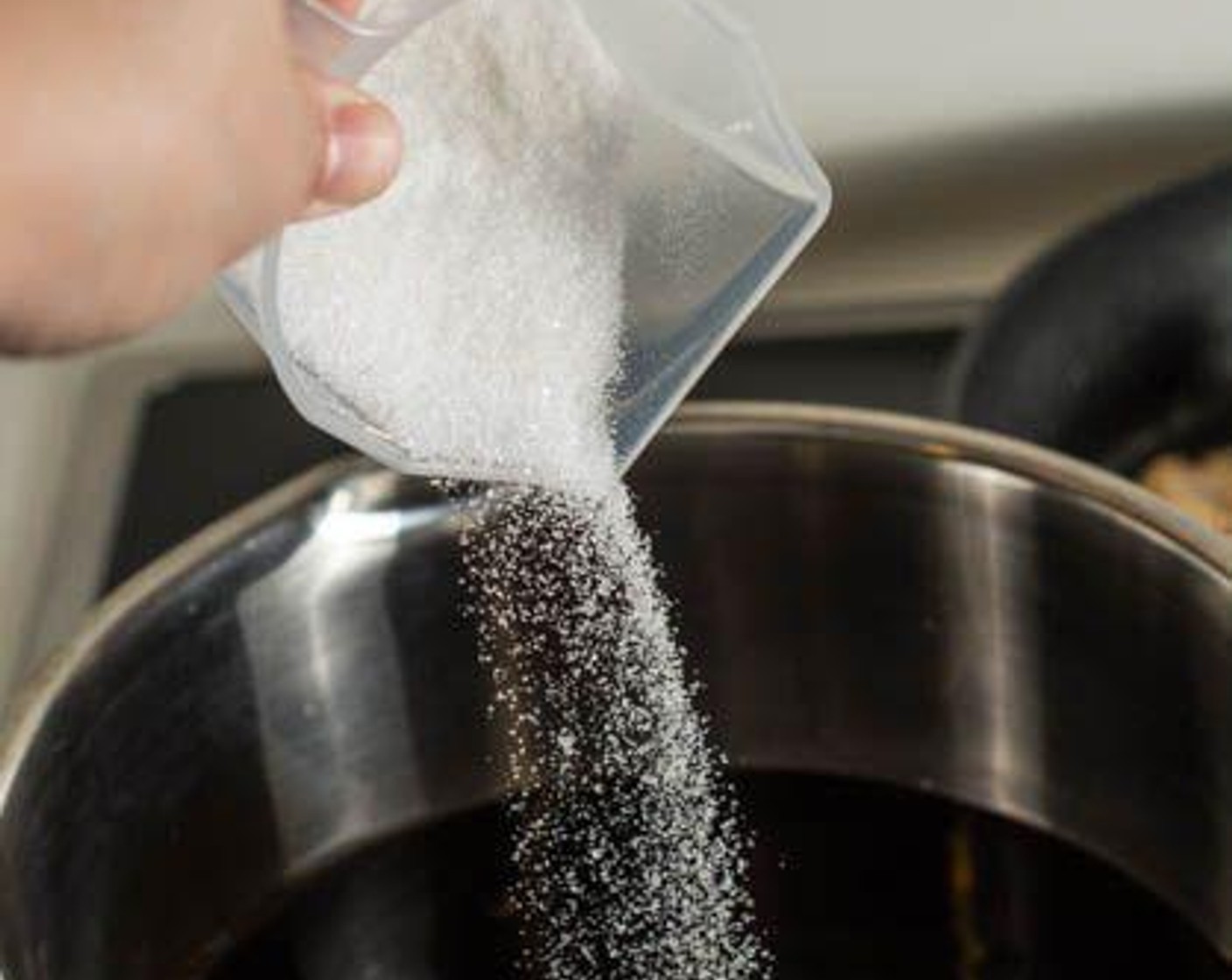 step 3 In a large stockpot, combine the Water (2 1/2 cups), Dark Soy Sauce (2 cups), Dry White Wine (1/2 cup) and Granulated Sugar (3/4 cup). Stir to dissolve the sugar completely, then add the chicken.