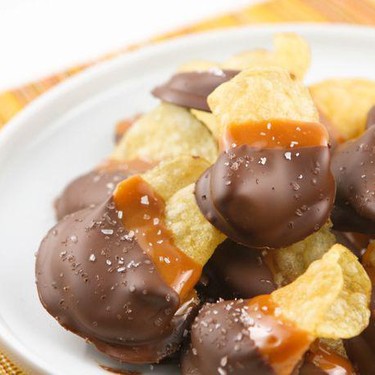 Salted Chocolate Caramel Crunchers Recipe | SideChef
