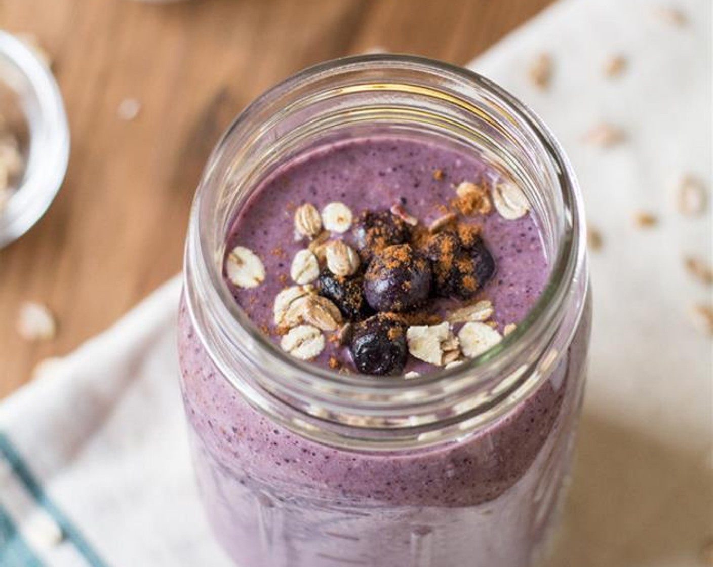 Blueberry Banana Breakfast Smoothie