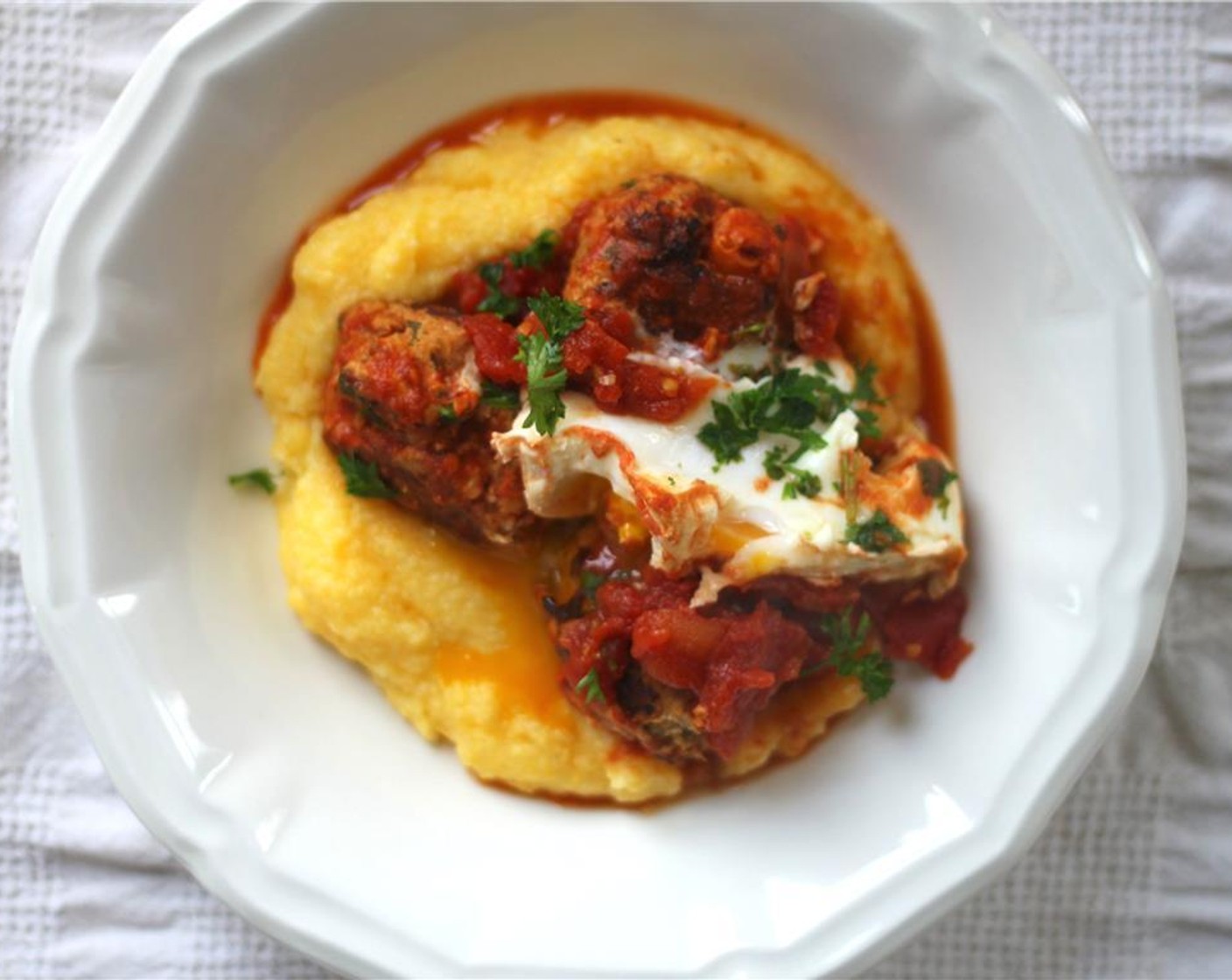 step 7 Serve as is, topped with chopped parsley and a spritz of lemon juice, or over a serving of creamy polenta.