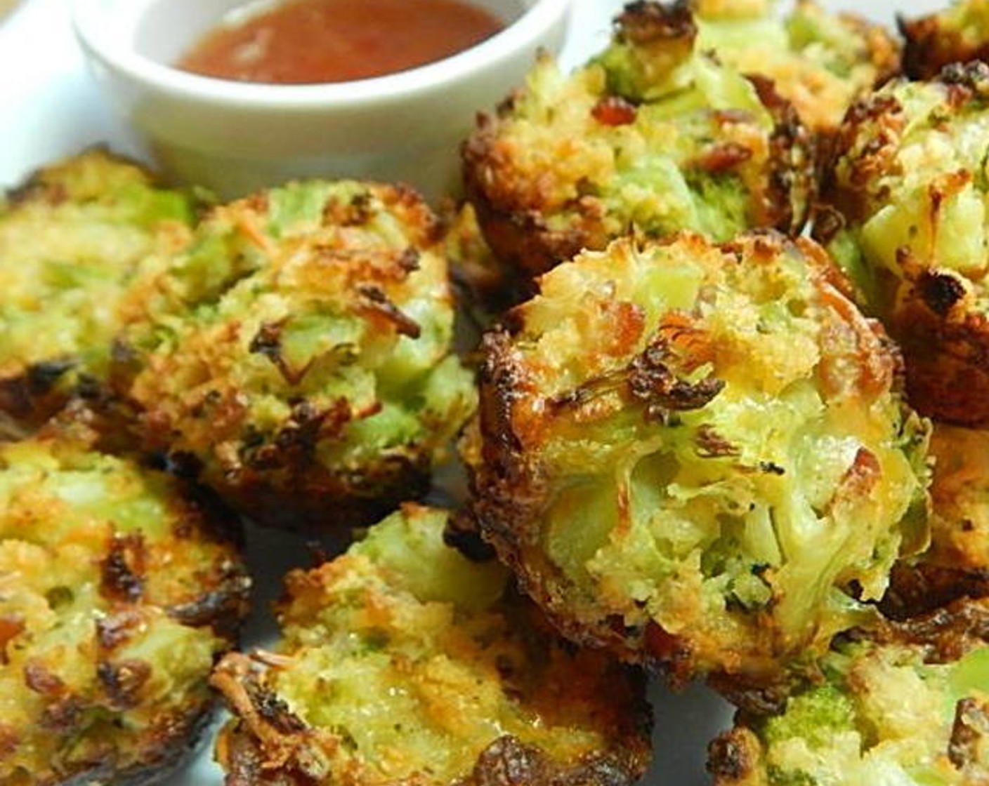 Bacon and Cheese Broccoli Bites