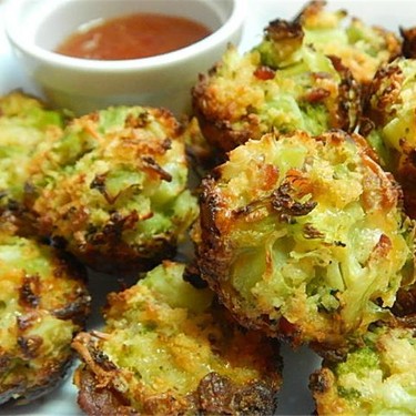 Bacon and Cheese Broccoli Bites Recipe | SideChef