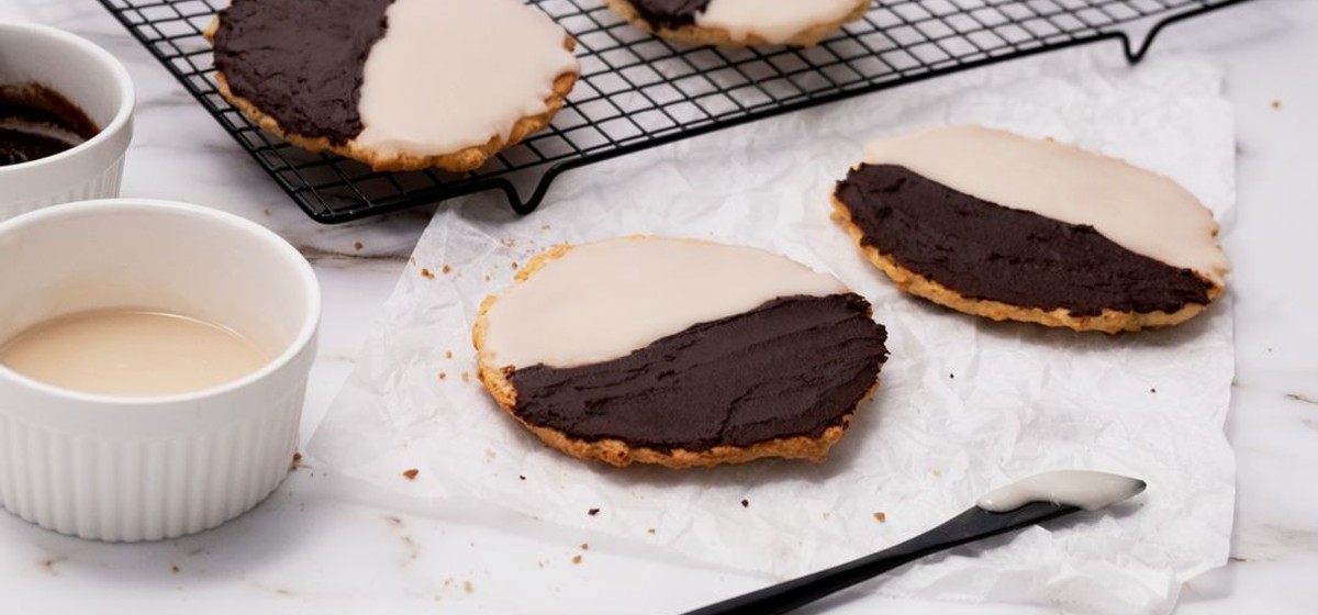 Gluten-Free Black and White Cookies Recipe | SideChef