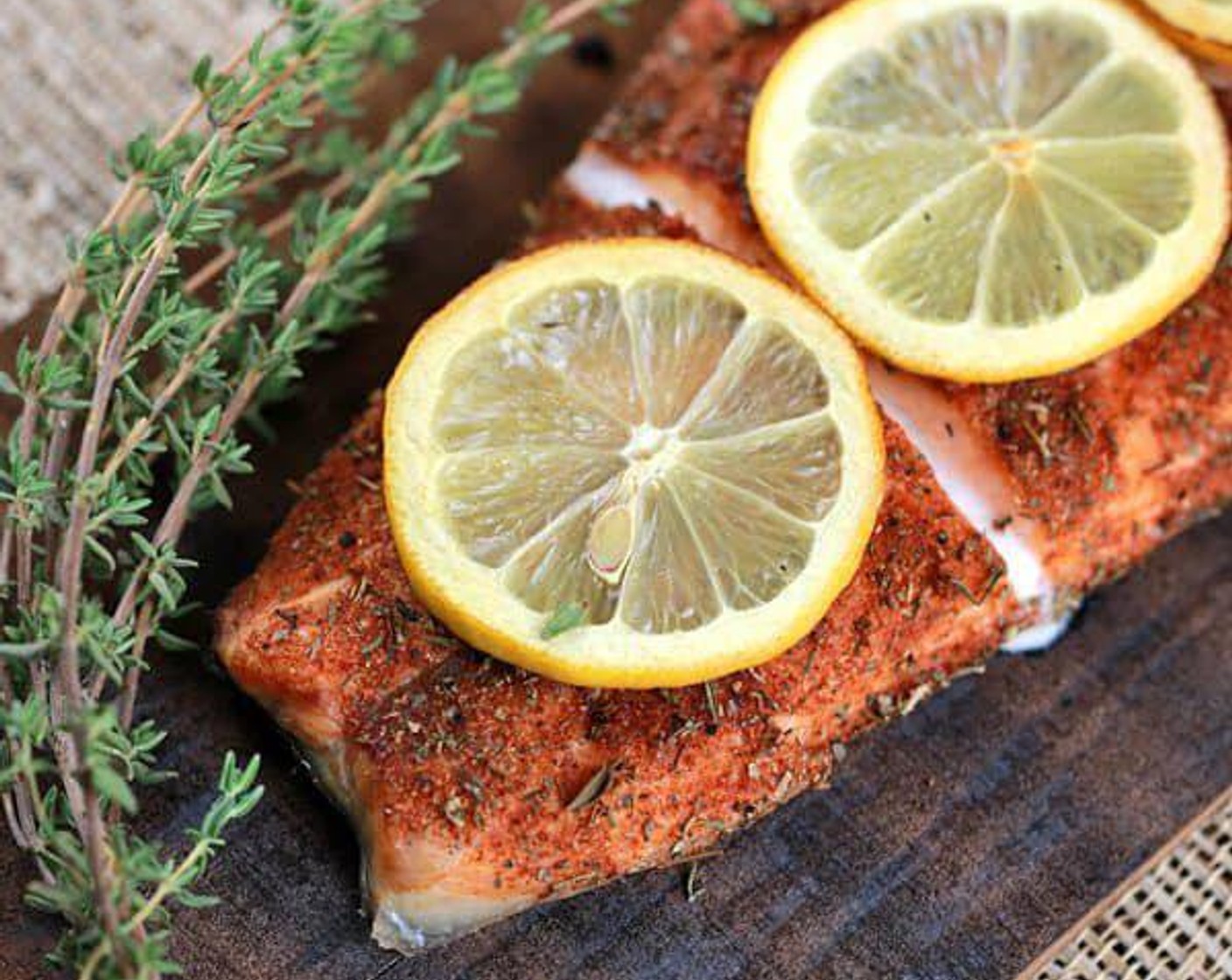 Grilled Cedar Plank Salmon Fillet