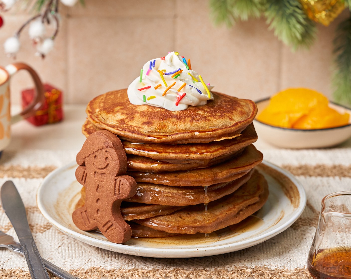 Gingerbread Pancakes