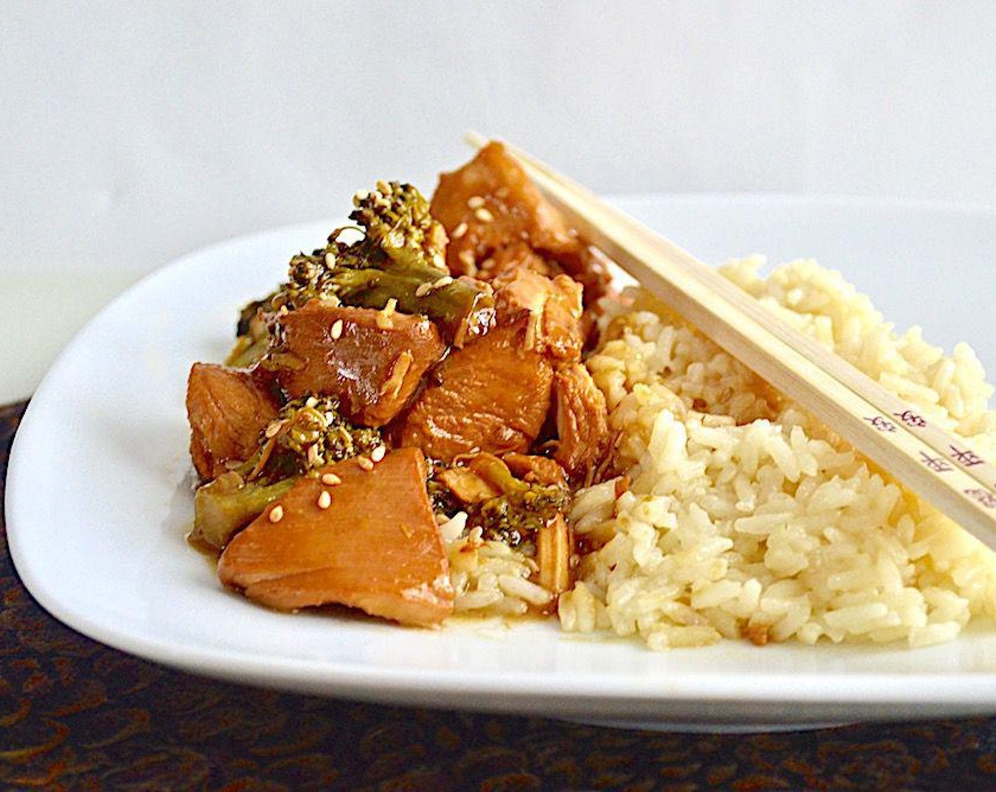 Honey Sesame Chicken and Broccoli