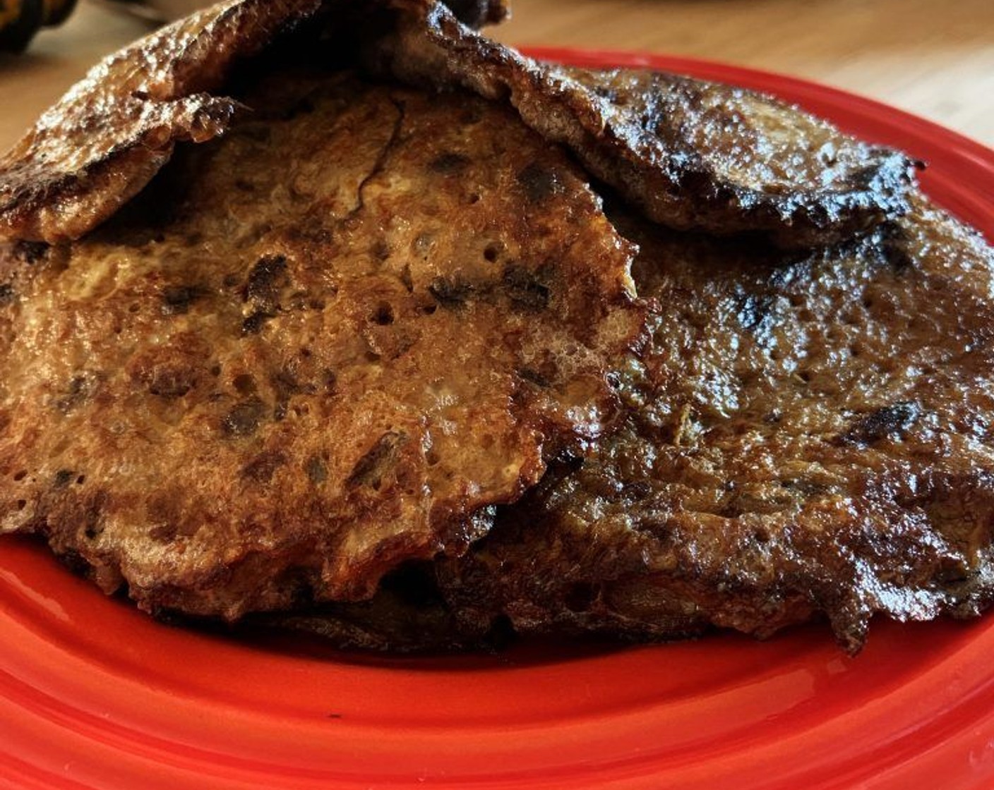 step 3 In a large skillet melt some Butter (2 oz). Dip each slice of panettone in the egg and milk mixture and cook it in the hot skillet until browned on each side. Collect your French toast on a plate and allow them to cool down.