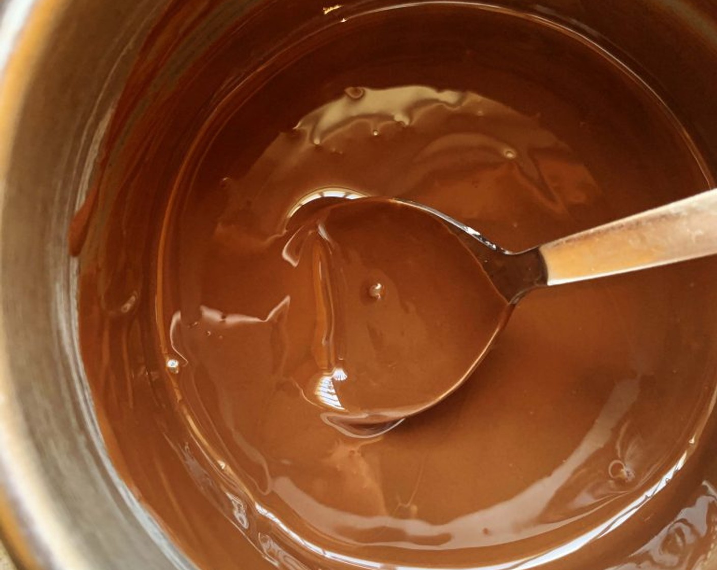step 8 In the meantime in a bowl melt Dark Chocolate (3/4 cup) with Coconut Oil (2 Tbsp).