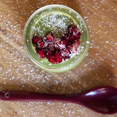 Vegan Matcha Coconut Pudding Recipe | SideChef