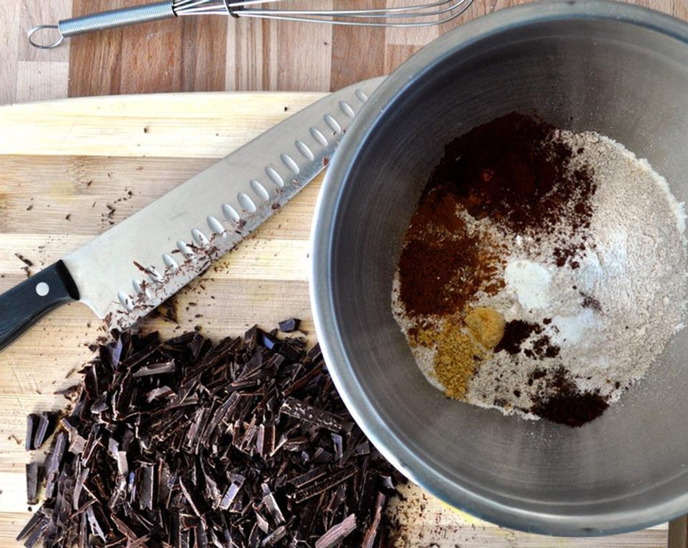 step 1 Measure and combine Ground Cinnamon (1/2 tsp), Ground Nutmeg (1/2 tsp), Ground Ginger (1/2 tsp) and Ground Cloves (1/4 tsp). Place in a medium bowl.