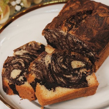 Marble Loaf Cake Recipe | SideChef