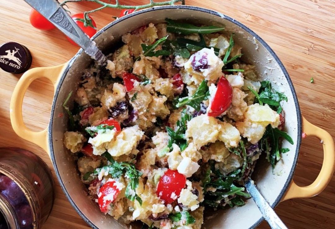 Greek Potato Salad Recipe | SideChef