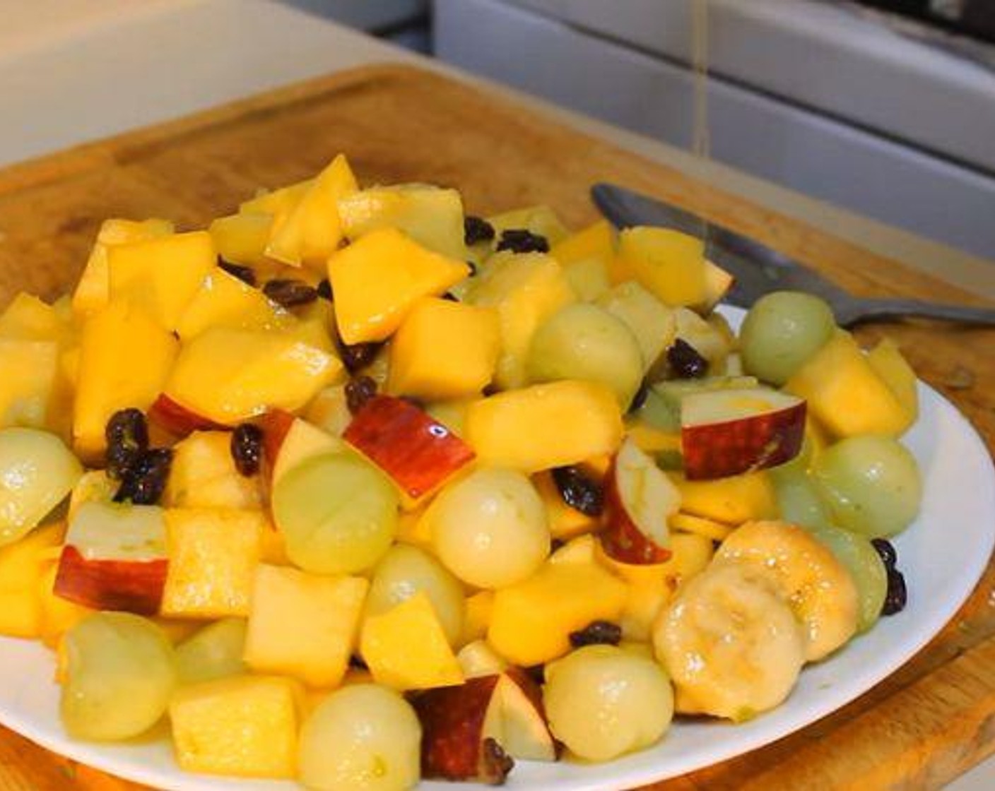 Fruit Salad with Honey-Lime