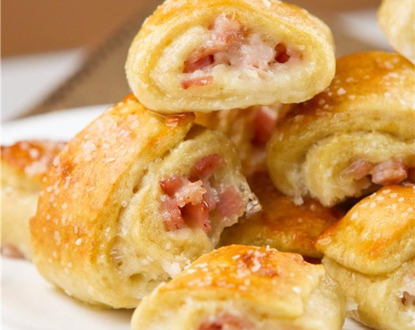 Ham and Cheese Pretzel Bites