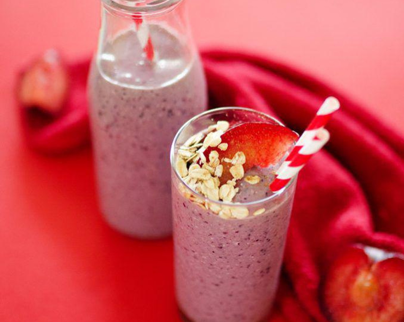 Berry Plum Cobbler Smoothie