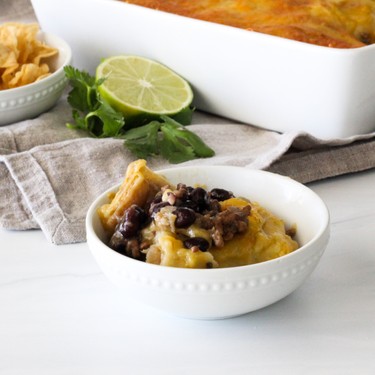 Zesty Beef Taco Casserole Recipe | SideChef