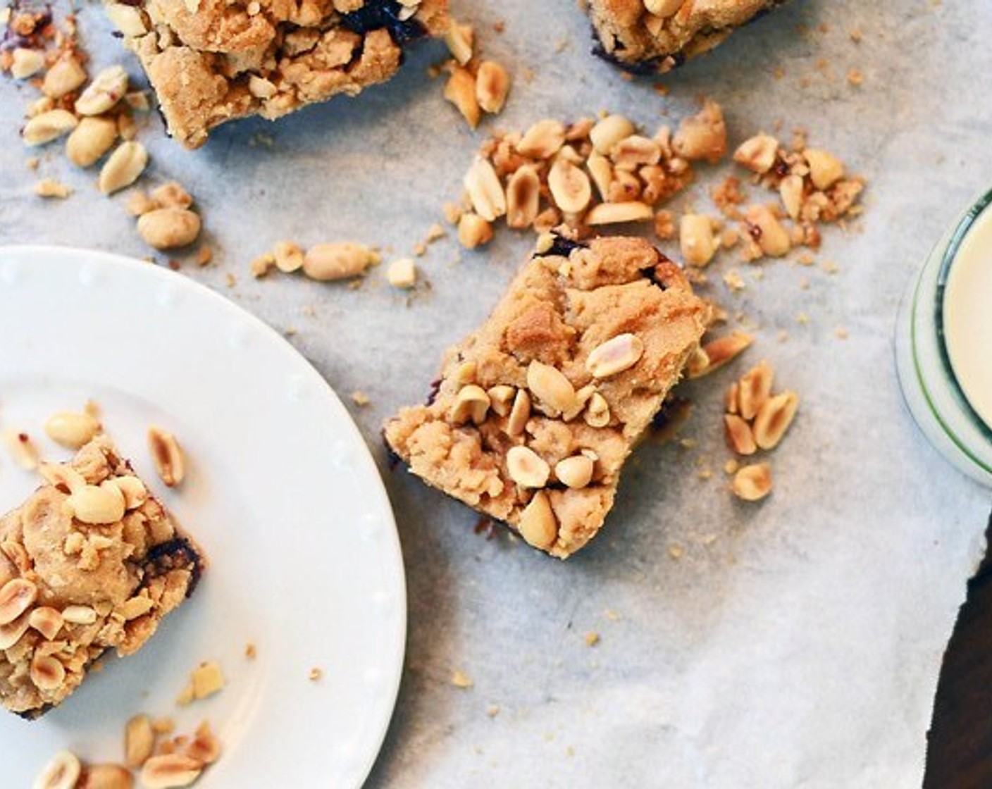 Peanut Butter and Jelly Bars