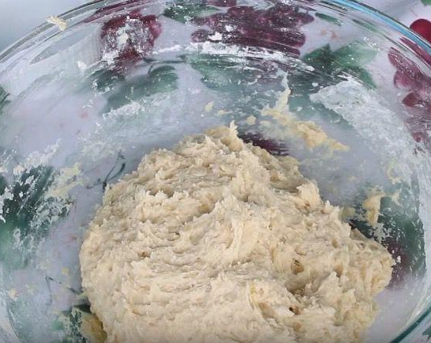 step 2 In a mixing bowl, add All-Purpose Flour (4 cups), Granulated Sugar (1/3 cup), and Salt (1 tsp). Stir to combine. Add Farmhouse Eggs® Large Brown Eggs (2) and the yeast mixture. Stir gently with a spoon until mixture comes together as a dough.