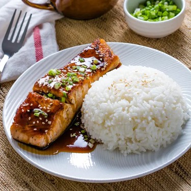 Easy Pan-Fried Teriyaki Salmon Recipe | SideChef