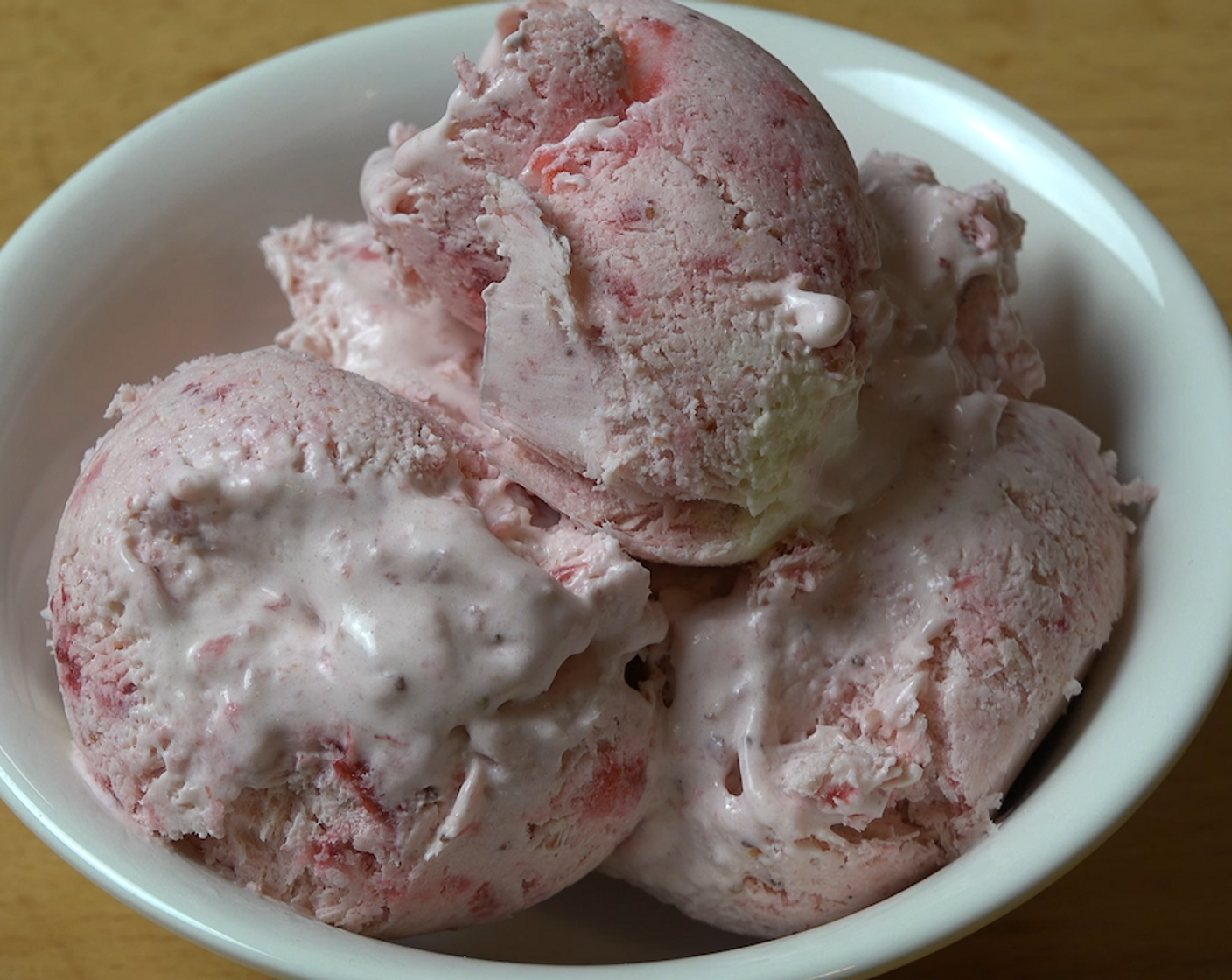Super Simple Strawberry Ice Cream