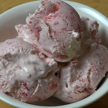 Super Simple Strawberry Ice Cream Recipe | SideChef