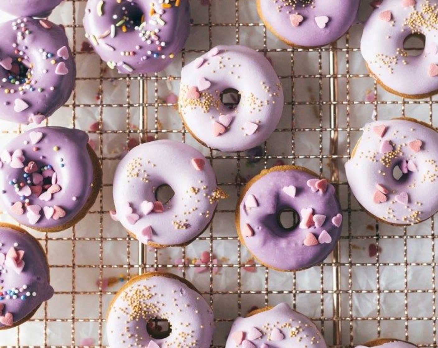 Baked Buttermilk Frosting Mini Donuts