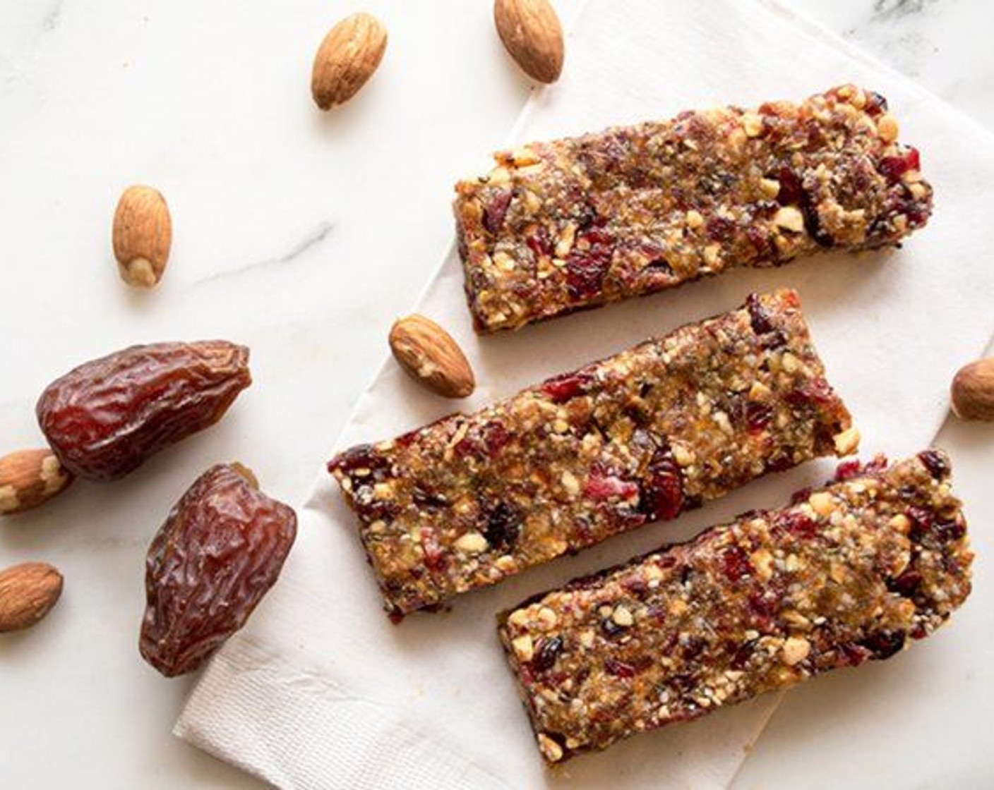 Almond Date and Hemp Energy Bars