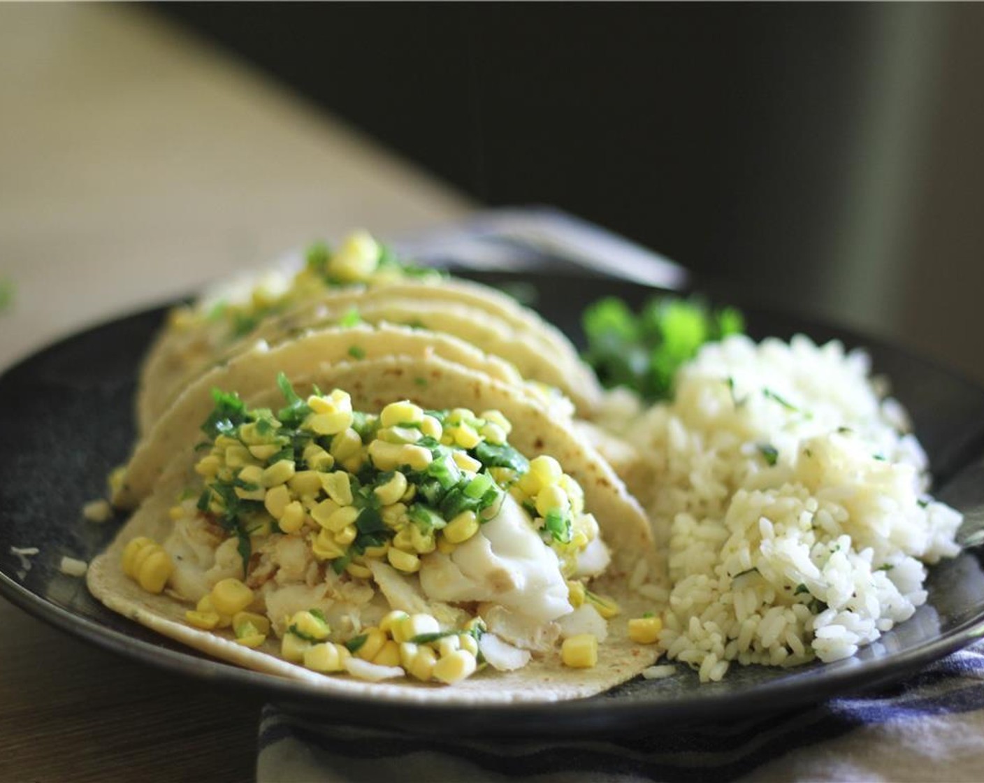 step 9 Serve warm with the cilantro lime rice.