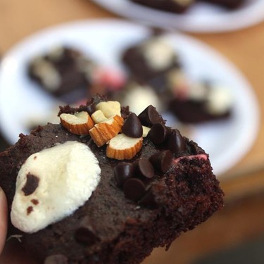 Rocky Road Brownies Recipe | SideChef