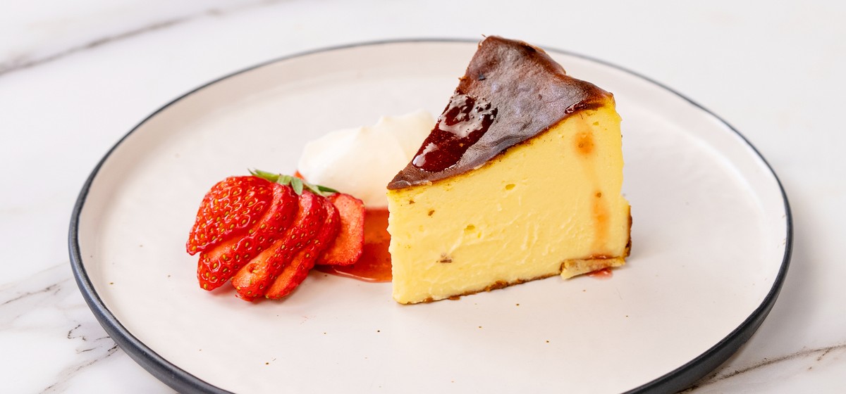 Basque Burnt Cheese Cake Recipe | SideChef