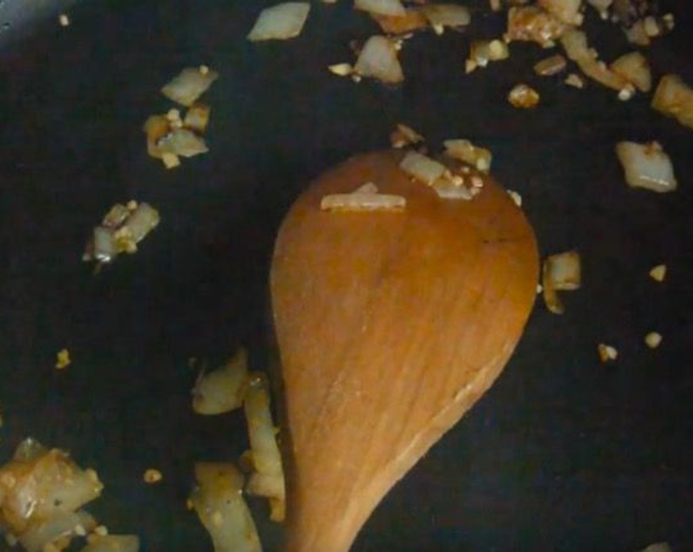 step 7 Add Garlic (1 tsp) and cook on high until onion is caramelized.