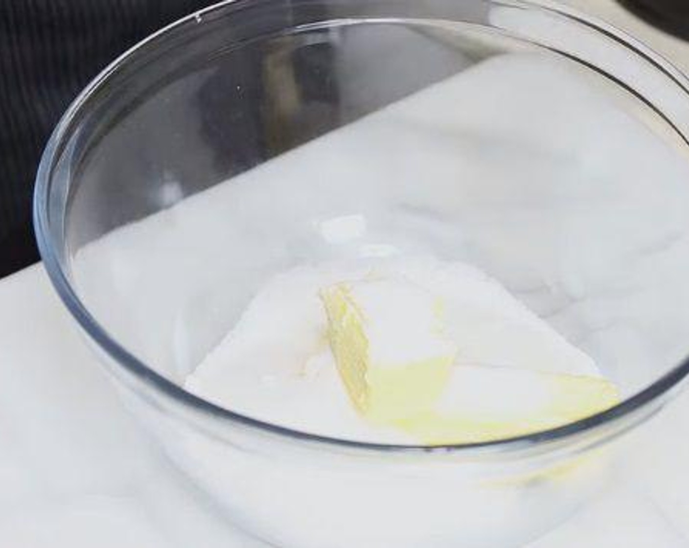 step 2 In a medium bowl sift All-Purpose Flour (2 1/2 cups), Baking Powder (2 tsp), Baking Soda (1/2 tsp) and Salt (1/2 tsp). Set aside
