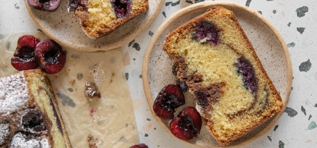 Cherry Crumb Cake Recipe | SideChef