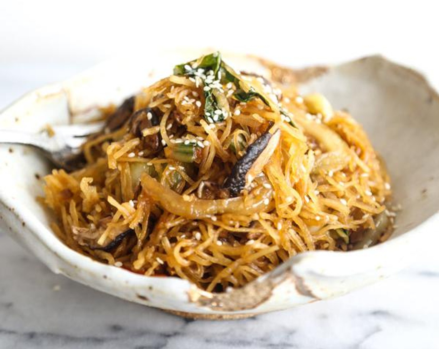 Spaghetti Squash Chow Mein