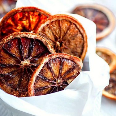 Lightly Sweetened Spiced Oven-Dried Orange Slices Recipe | SideChef