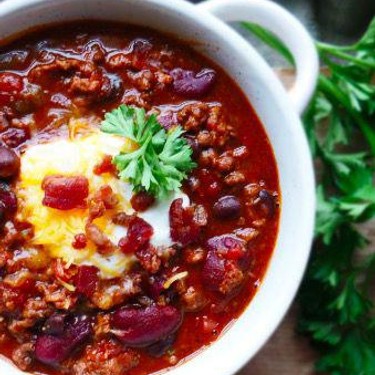 Triple Meat and Ale Chili Recipe | SideChef