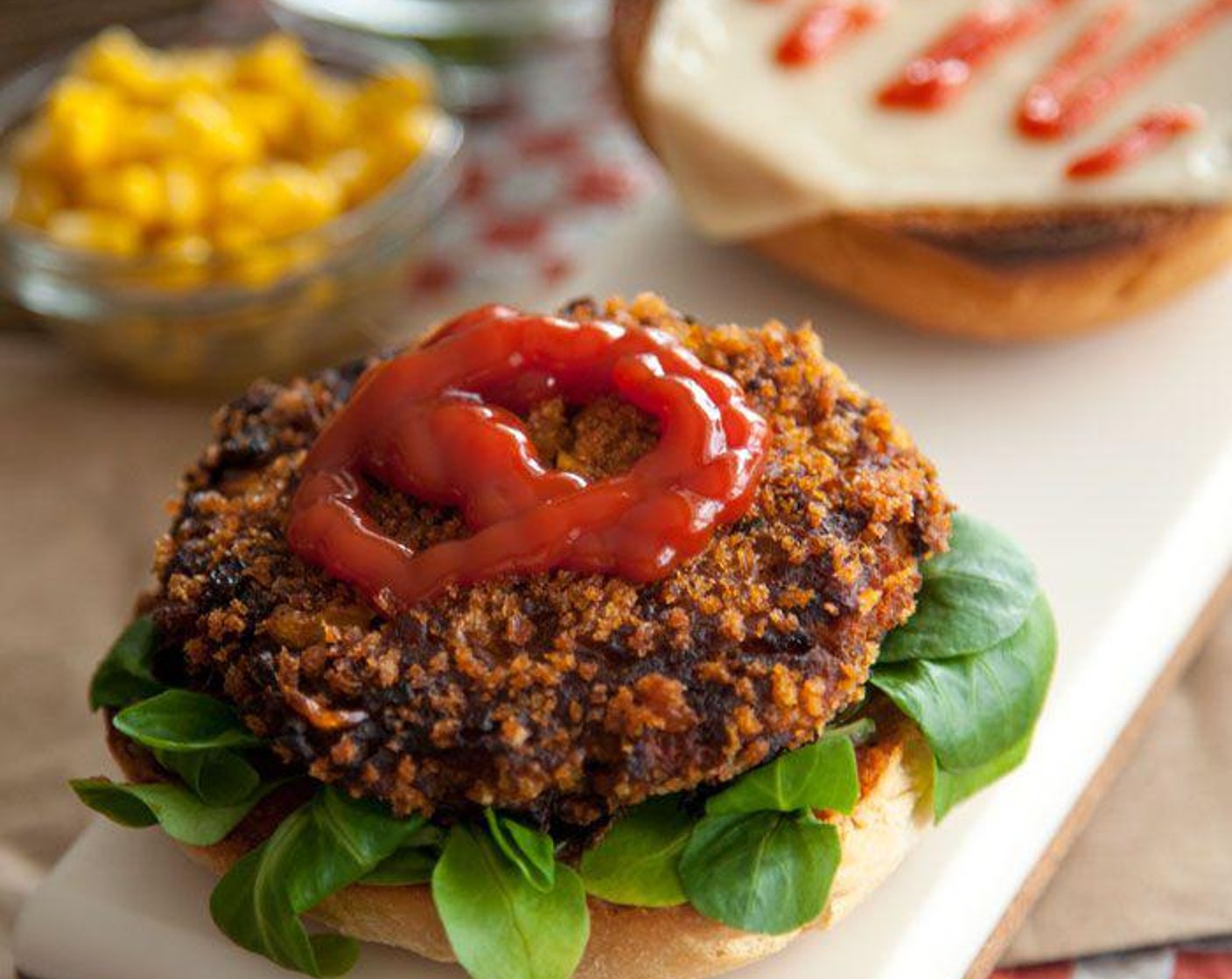 Sweet Potato Vegan Burger