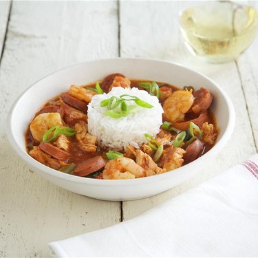 Weeknight Jambalaya with Chicken, Shrimp, Sausage Recipe | SideChef