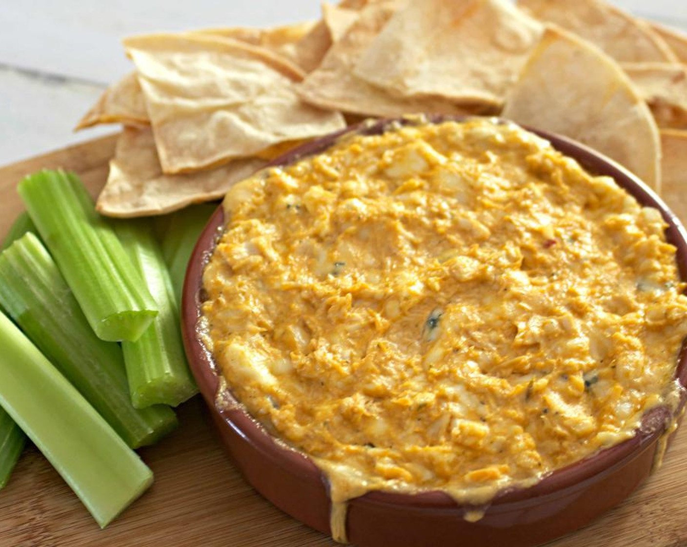 Spicy Buffalo Chicken Dip