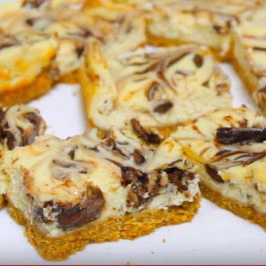 Nutella Swirl Cheesecake Squares Recipe | SideChef