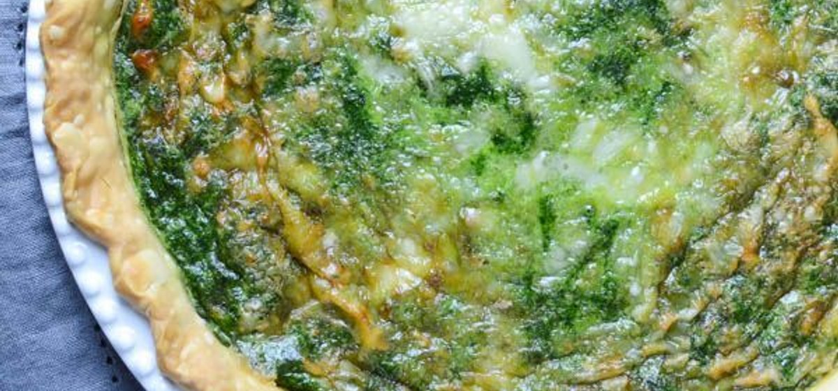 Homemade Spinach Gruyere Quiche Recipe | SideChef