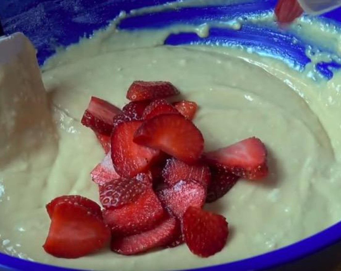 step 3 Add Fresh Strawberry (3/4 cup) and stir in.