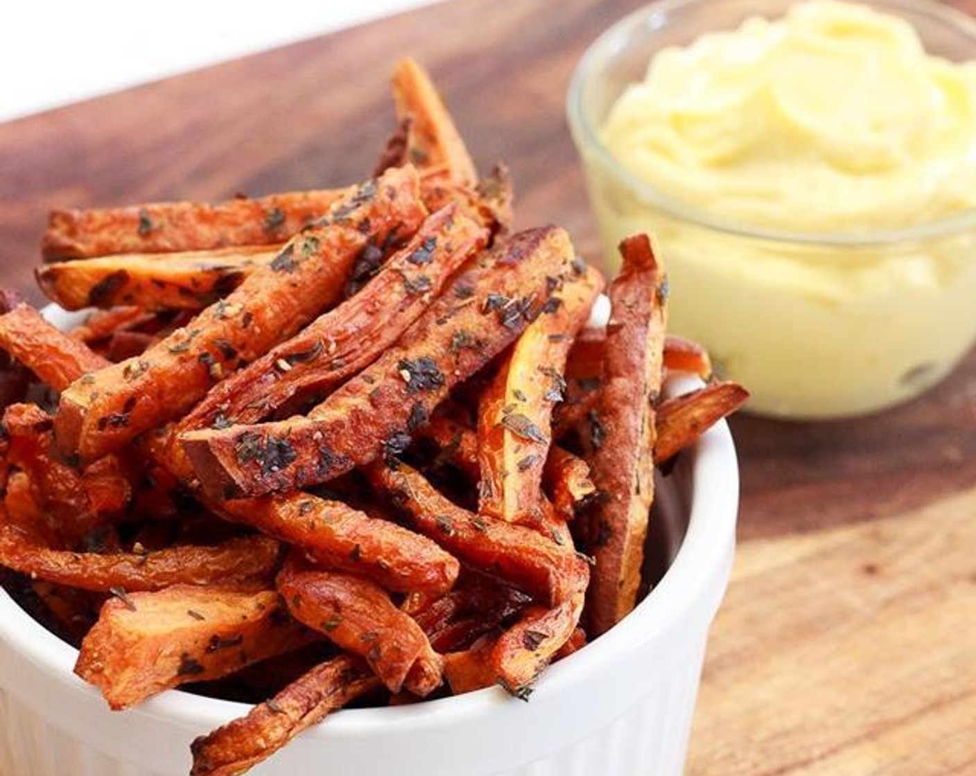 Baked Carrot and Sweet Potato Fries