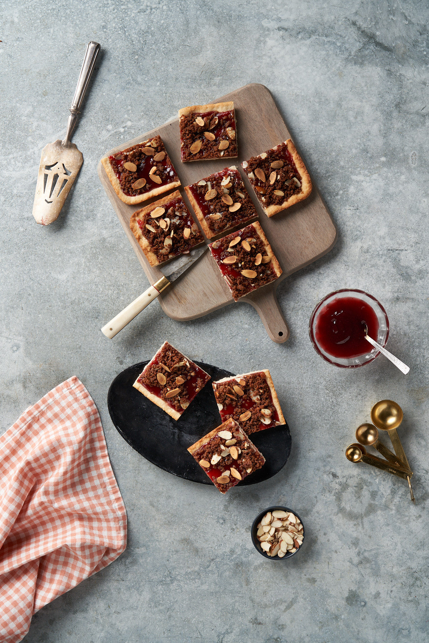 Rhubarb Jam Bars Recipe SideChef