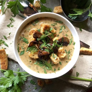 Hearty Hungarian Mushroom Soup Recipe | SideChef