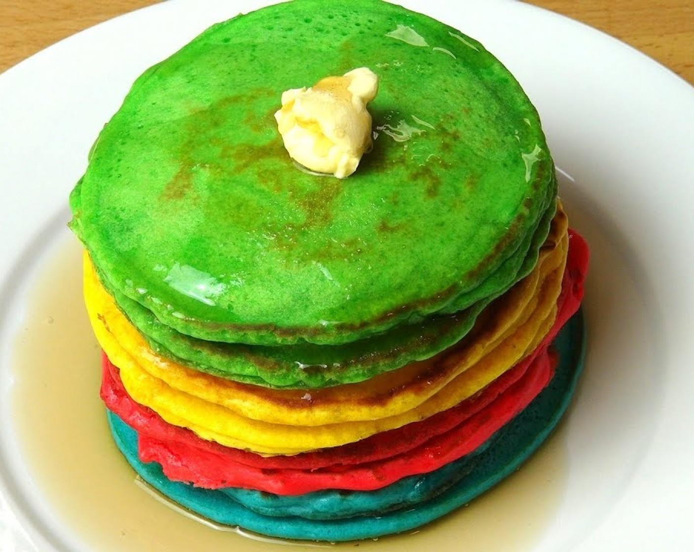 Rainbow Pancakes