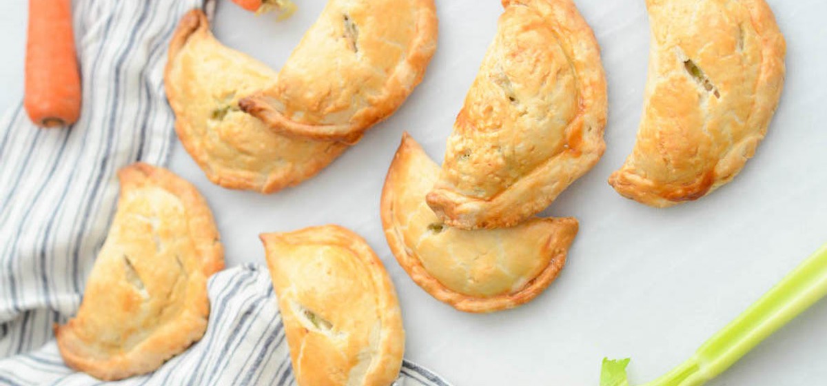 Healthier Chicken Pot Pie Pockets Recipe | SideChef