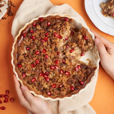 Pear Pomegranate Pie Recipe | SideChef