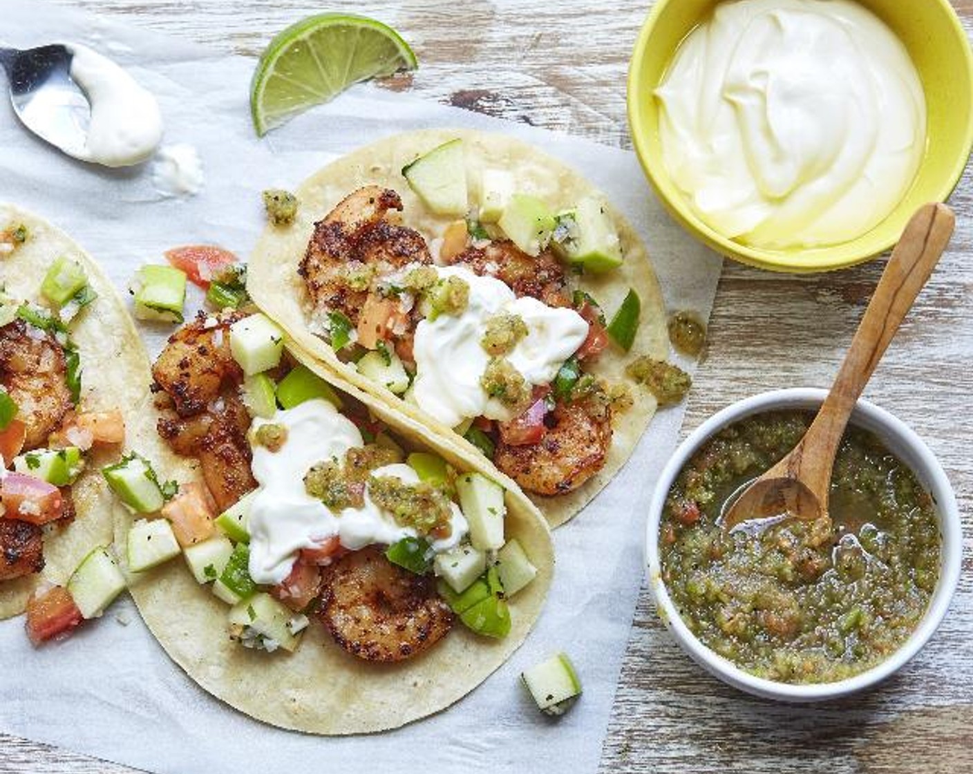 Chipotle Shrimp Tacos with Pico de Gallo